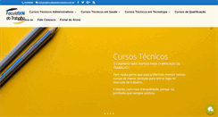 Desktop Screenshot of faculdadedotrabalho.com.br